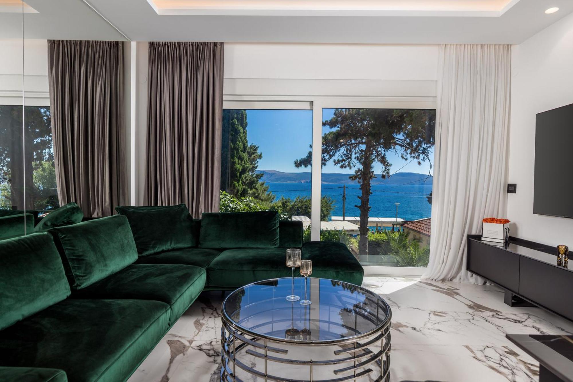 Rocky Beach Rooms Novi Vinodolski Kültér fotó